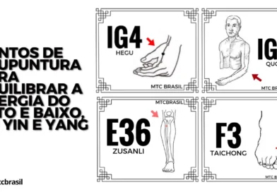 Pontos de Acupuntura para equilibrar a energia – alto e baixo
